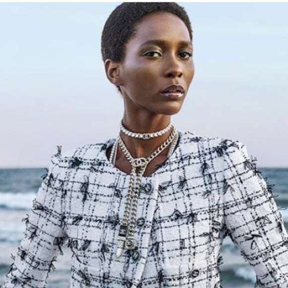 NWT Chanel 22C Cuban Link lipstick & CC Belt in 80 - Picture 9 of 9